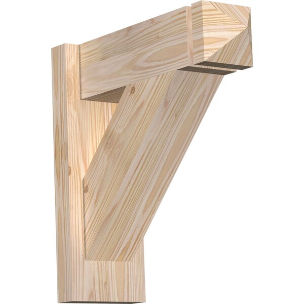 Ekena Millwork Traditional Smooth Arts and Crafts Outlooker, Douglas Fir, 5 1/2"W x 16"D x 16"H OUT06X16X16TRA03SDF - main
